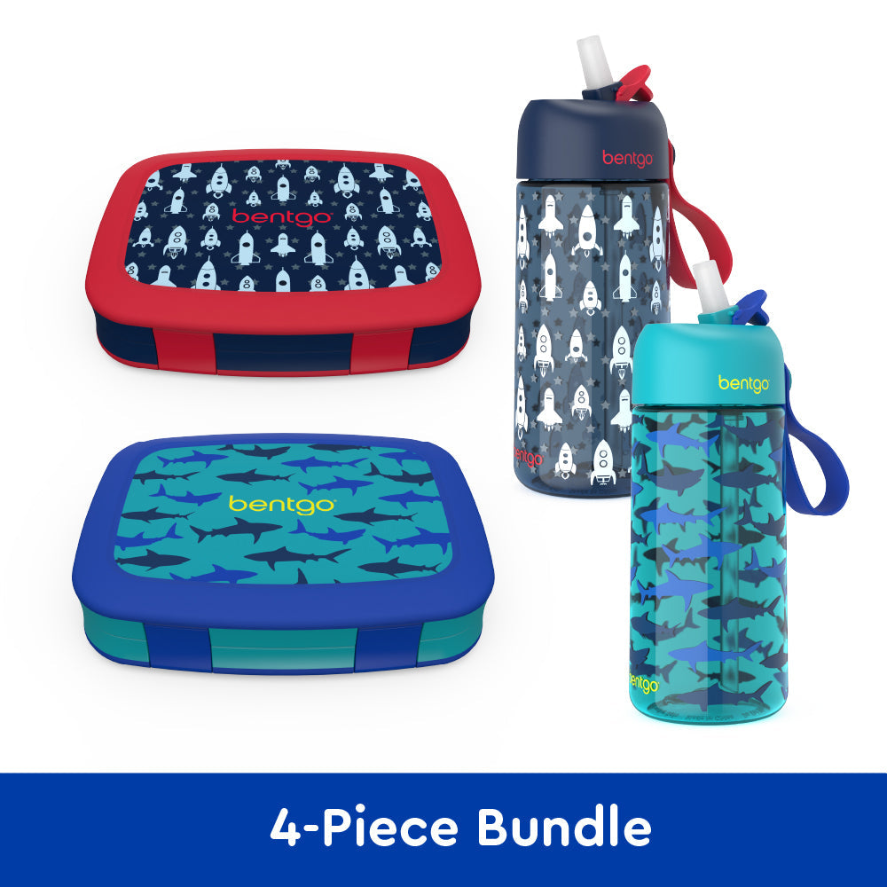 bentgo-kids-prints-lunch-boxes-and-water-bottles-h5 bentgo-lunch-box-bottle-bundle-rocket-shark-1.jpg